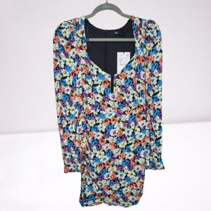 ZARA Floral Mini Dress